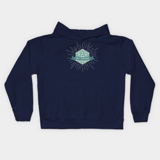 DnD D20 "Crit Happens" Kids Hoodie